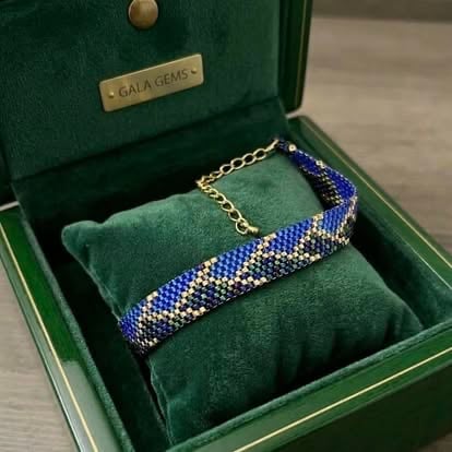 Bransoletka z wzorem chevron w pudle Gala Gems